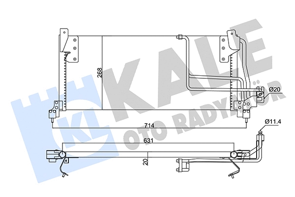 Condenser, air conditioning (382525)