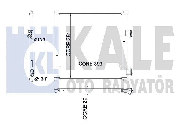 Condenser, air conditioning (345225)