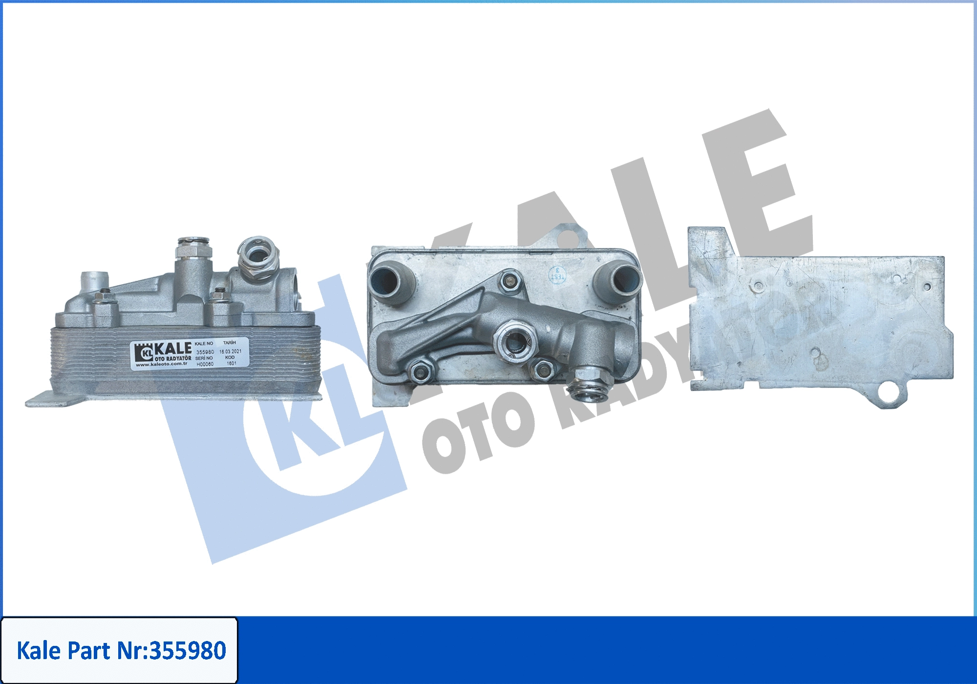 Oil Cooler, automatic transmission (355980)