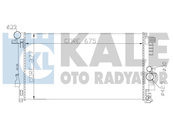 Radiator, engine cooling (360900)