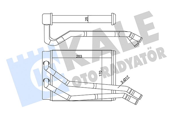 Heat Exchanger, interior heating (346555)