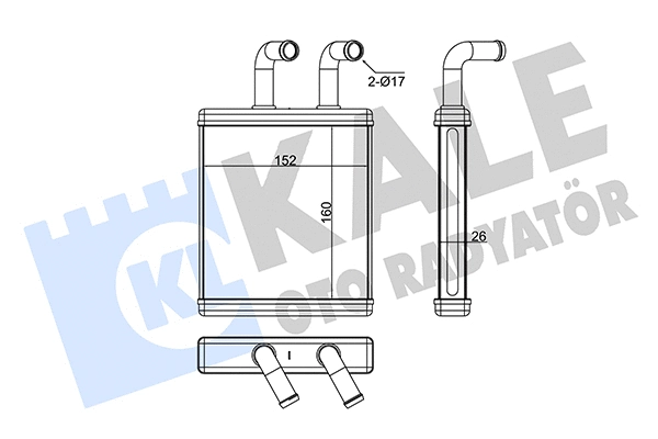 Heat Exchanger, interior heating (346570)