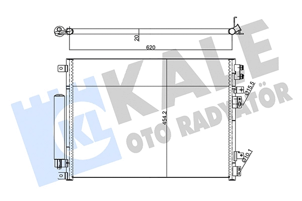 Condenser, air conditioning (343140)