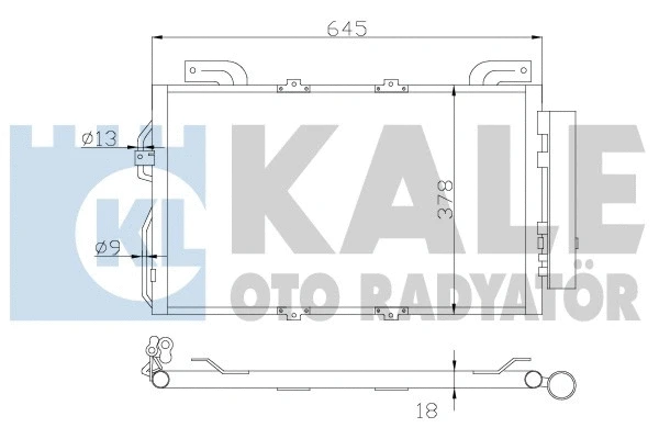 Condenser, air conditioning (392900)