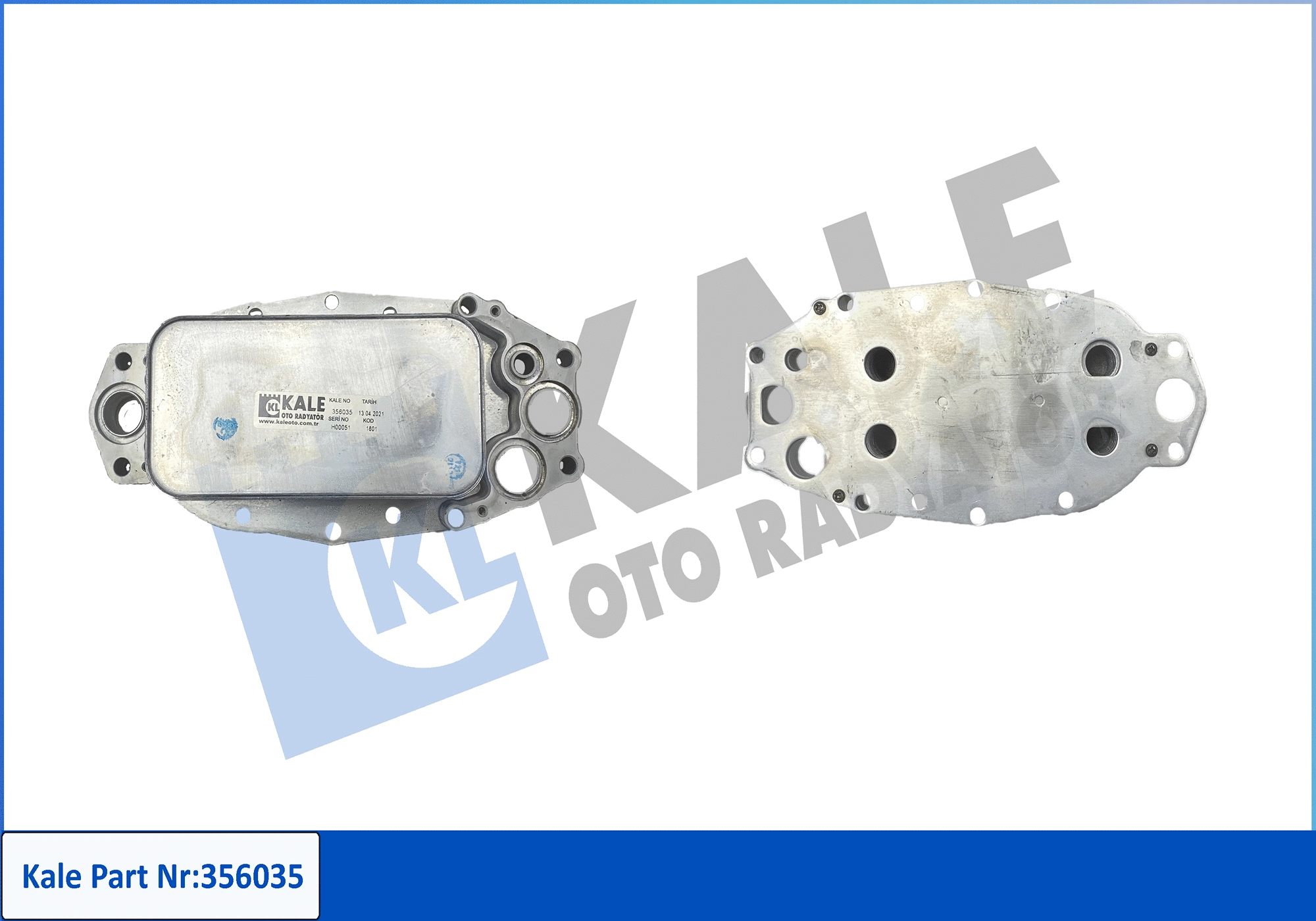 Oil Cooler, engine oil (356035)