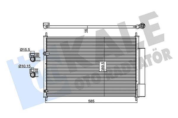 Condenser, air conditioning (492200)