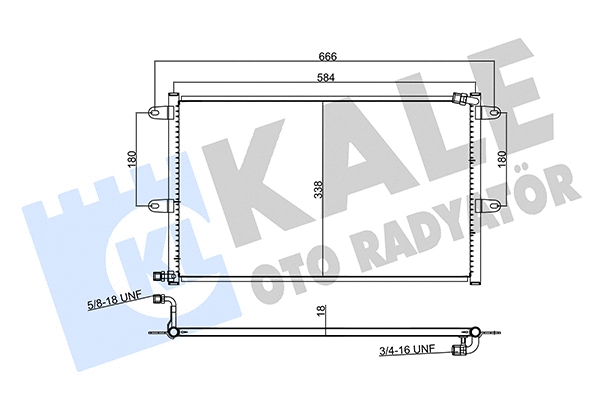 Condenser, air conditioning (382505)