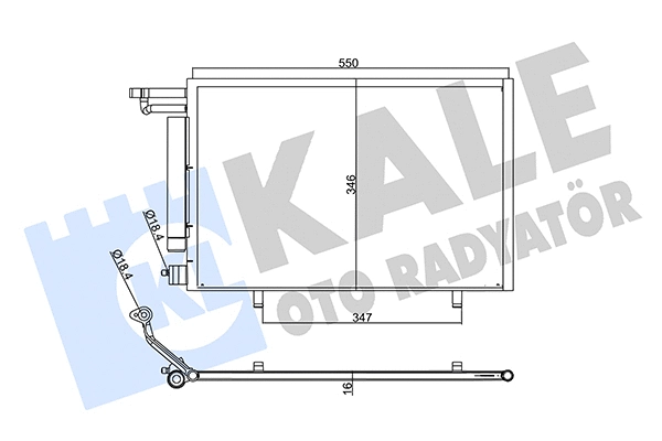 Condenser, air conditioning (357775)