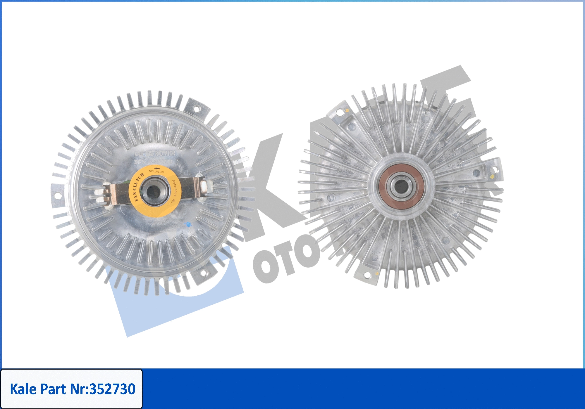 Clutch, radiator fan (352730)