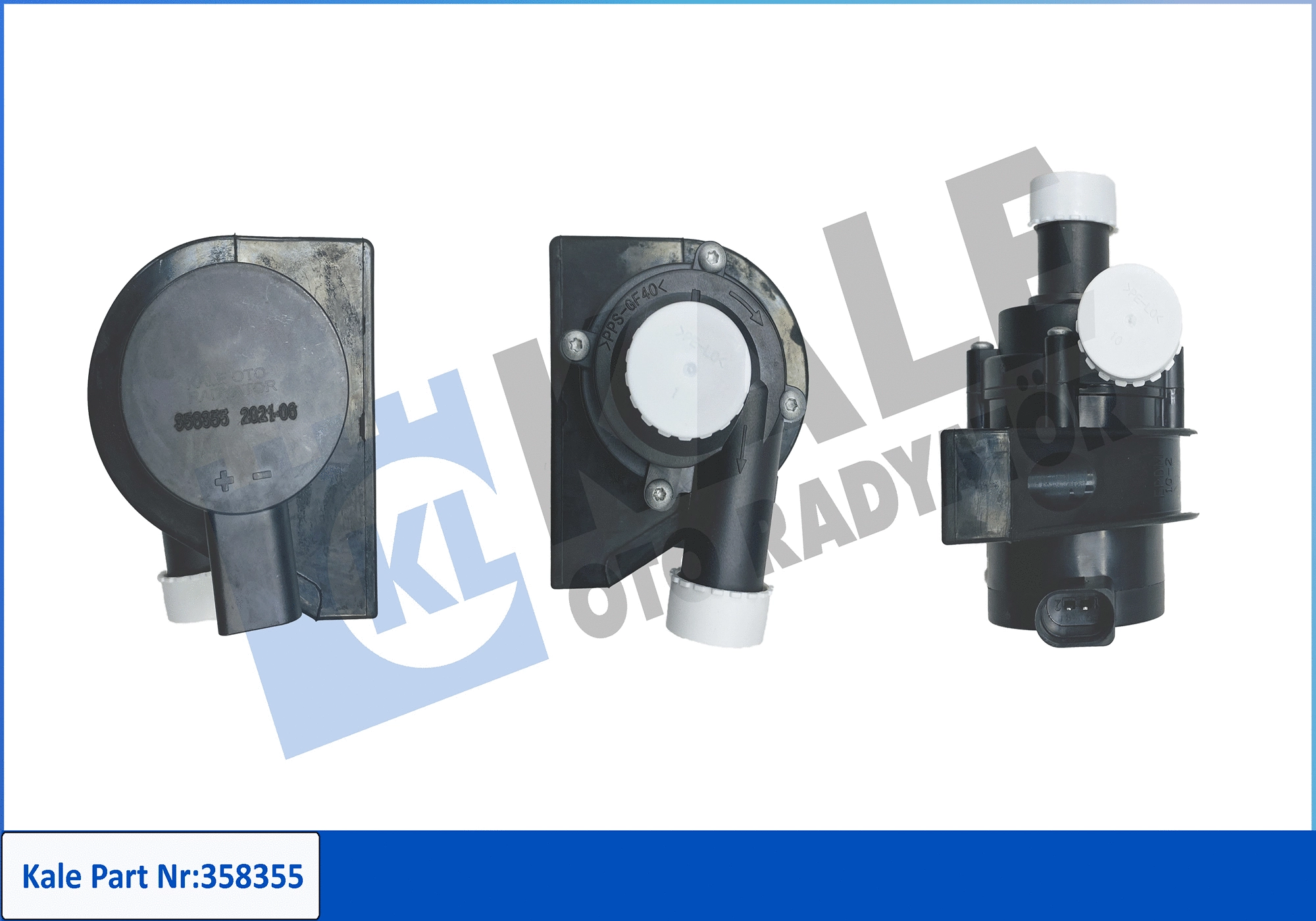 Water Recirculation Pump, parking heater (358355)