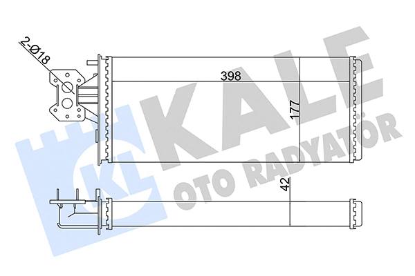 Heat Exchanger, interior heating (358570)