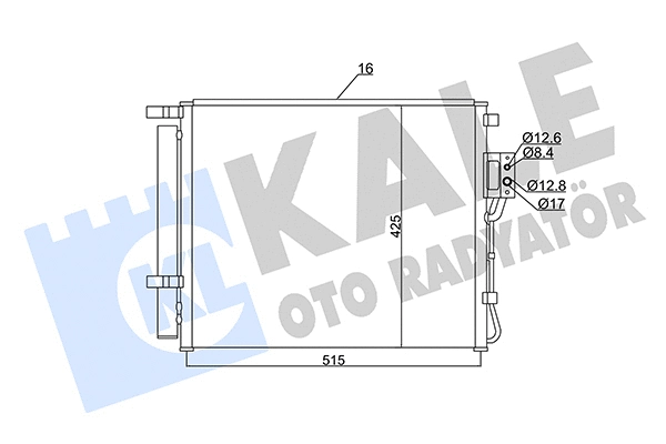 Condenser, air conditioning (345435)