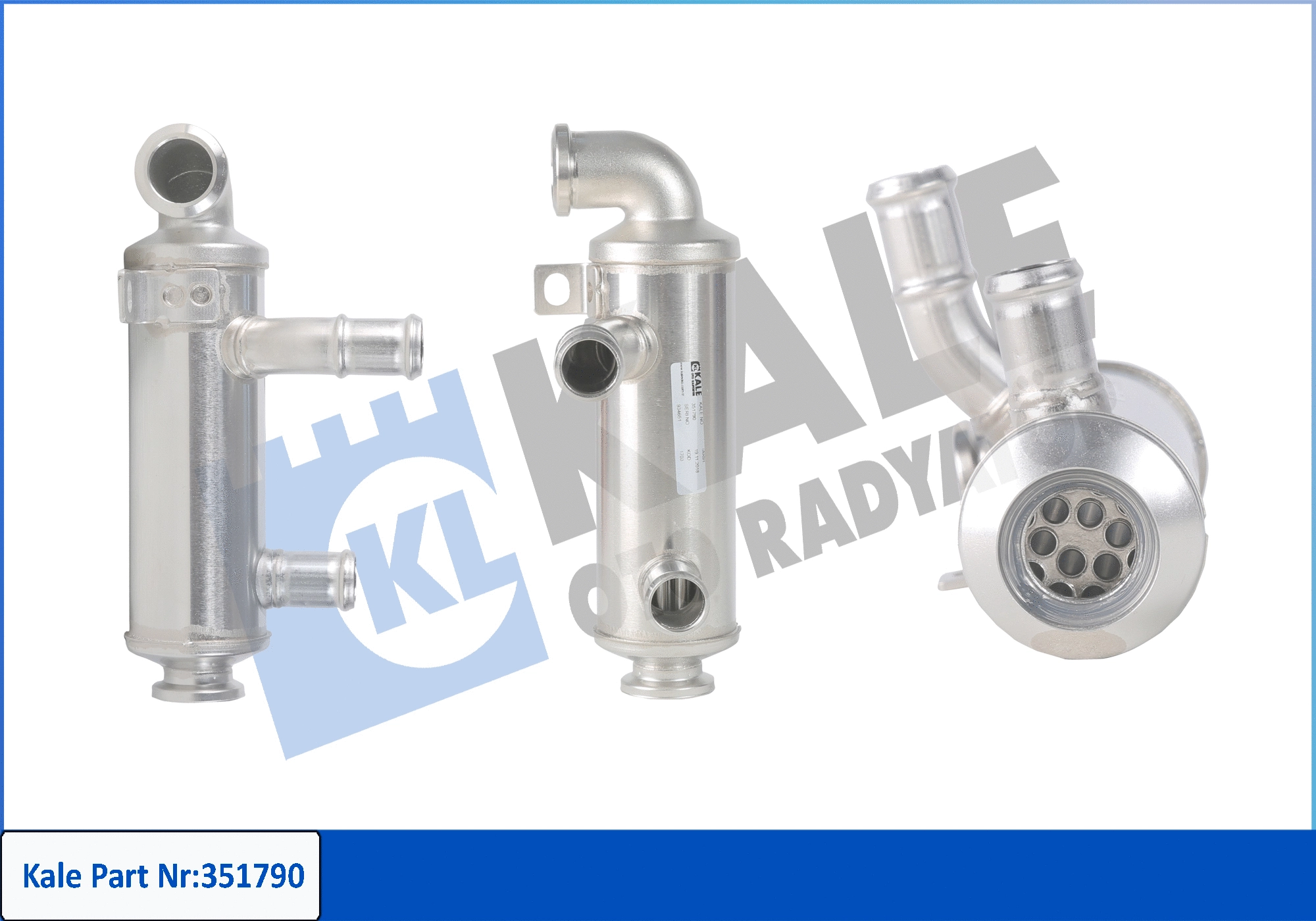 Cooler, exhaust gas recirculation (351790)