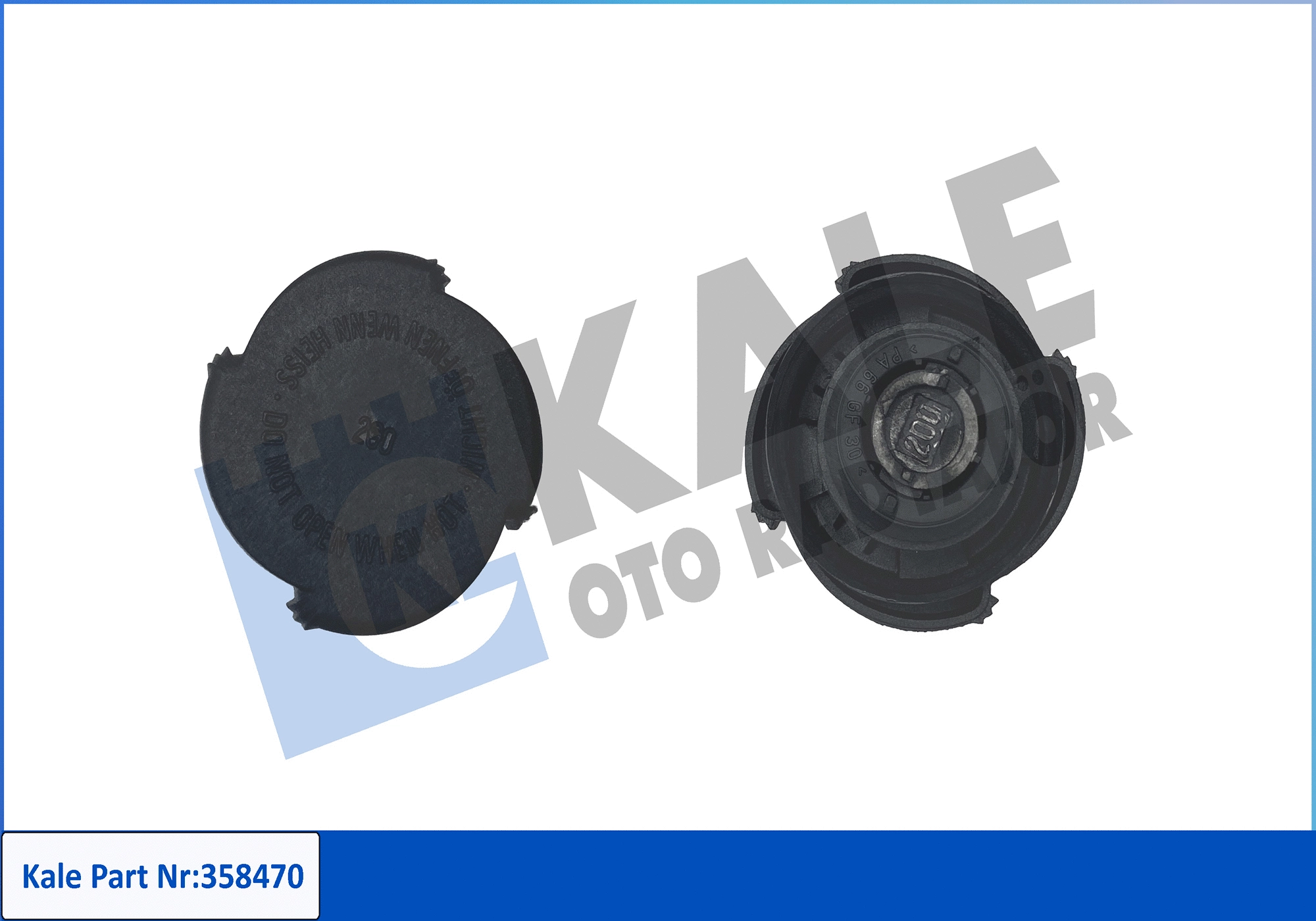 Cap, coolant tank (358470)