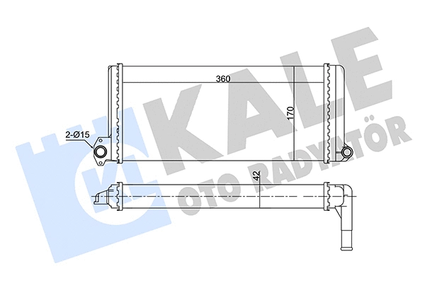 Heat Exchanger, interior heating (351750)