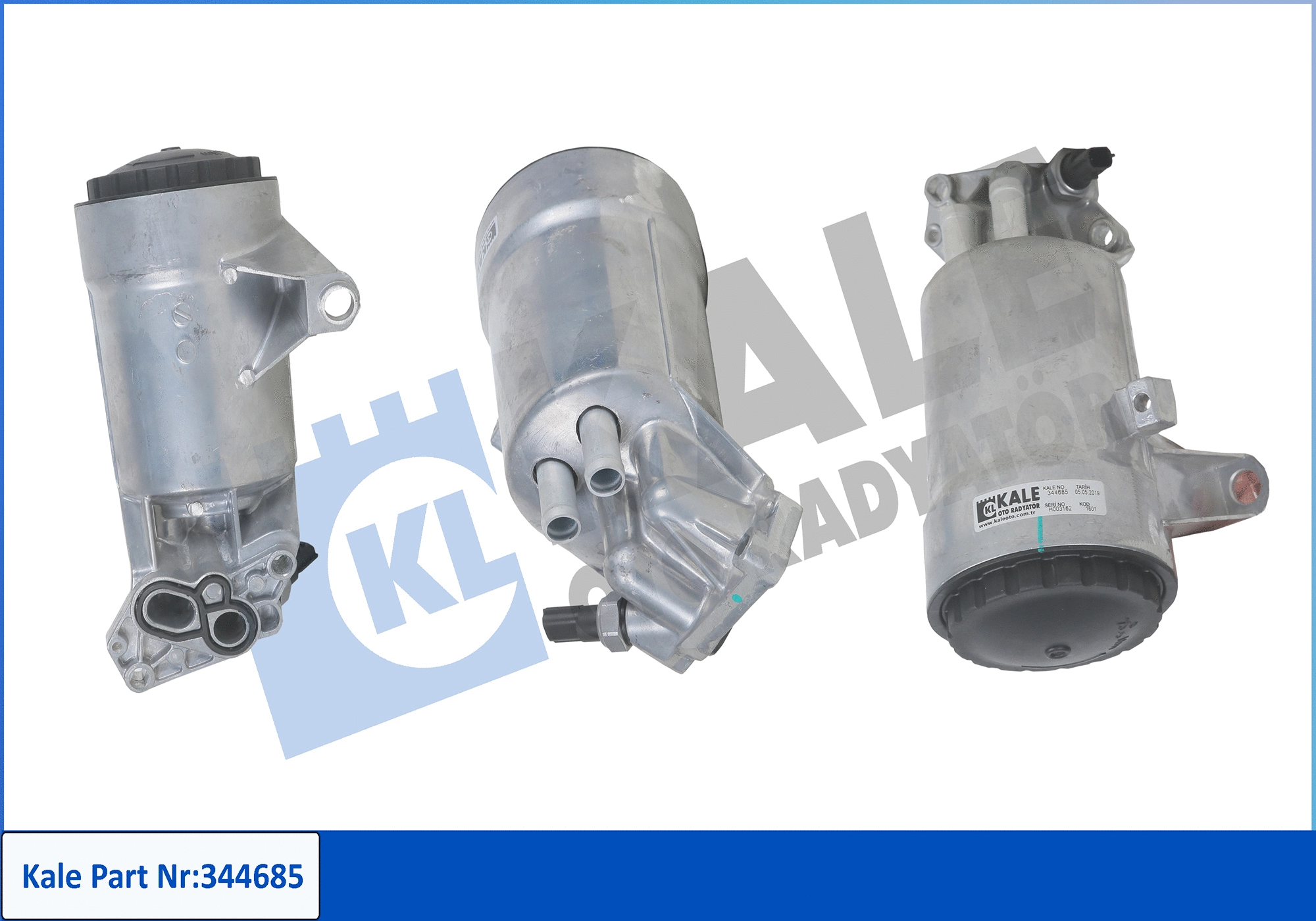 Oil Cooler, engine oil (344685)
