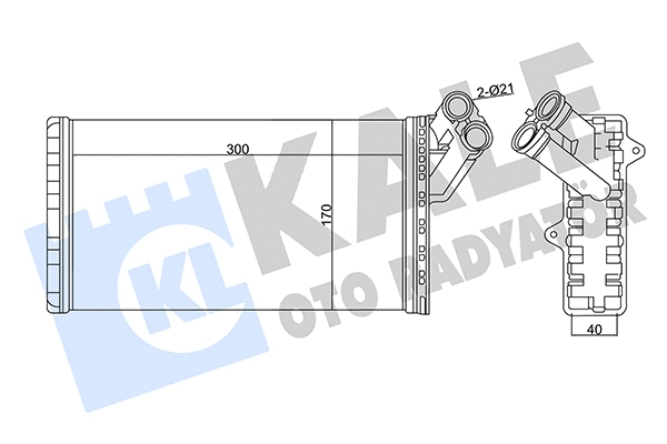 Heat Exchanger, interior heating (346480)