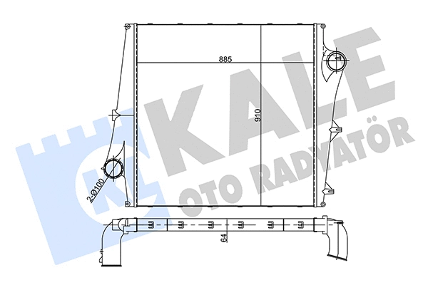 Charge Air Cooler (358555)