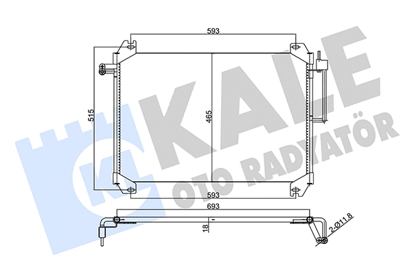 Condenser, air conditioning (357865)