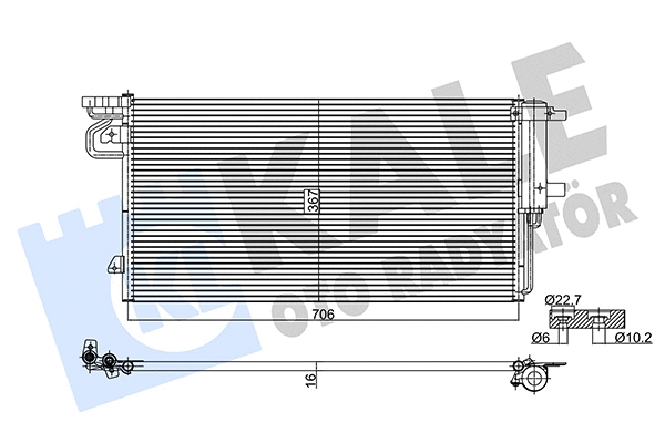 Condenser, air conditioning (361295)