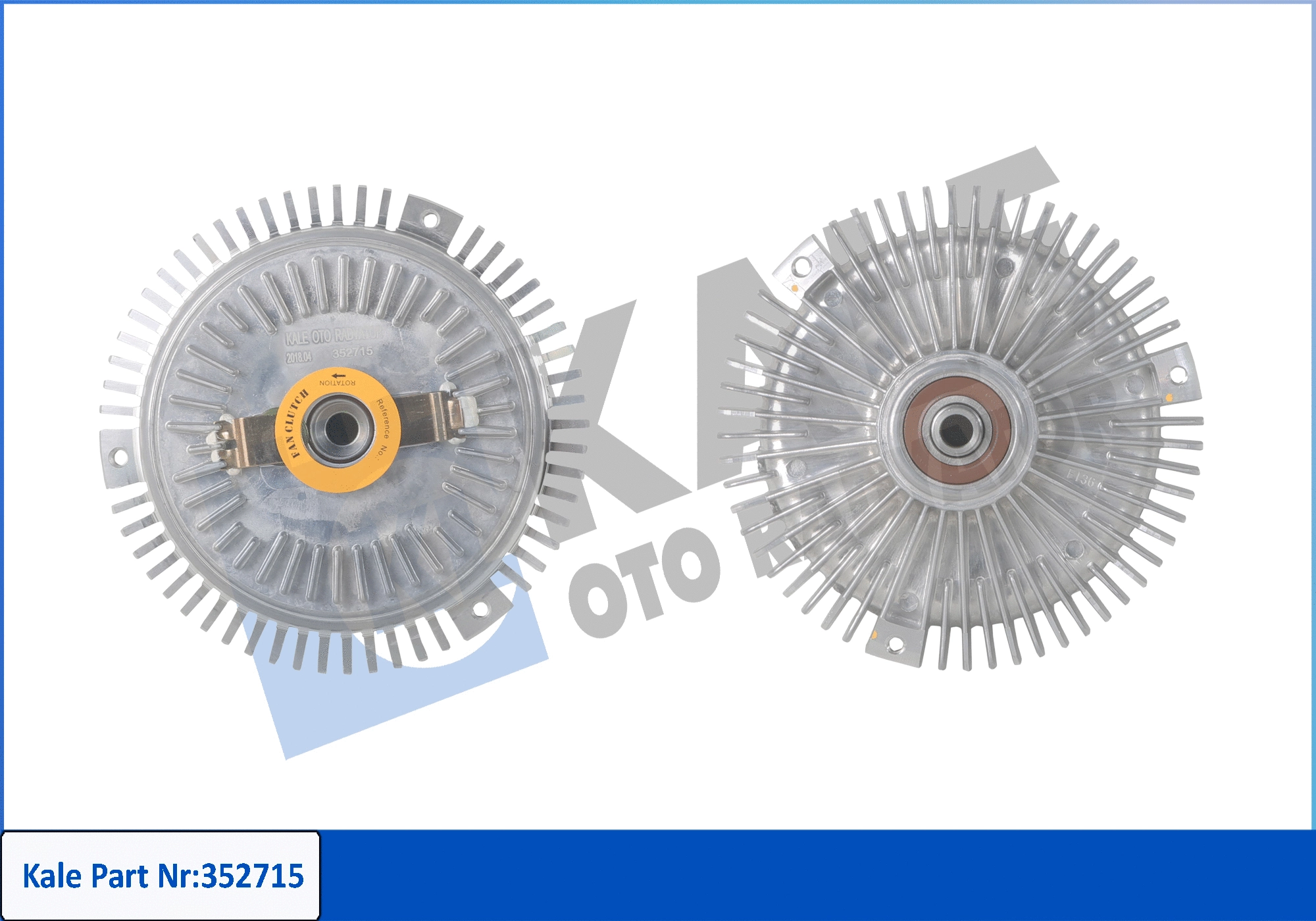 Clutch, radiator fan (352715)