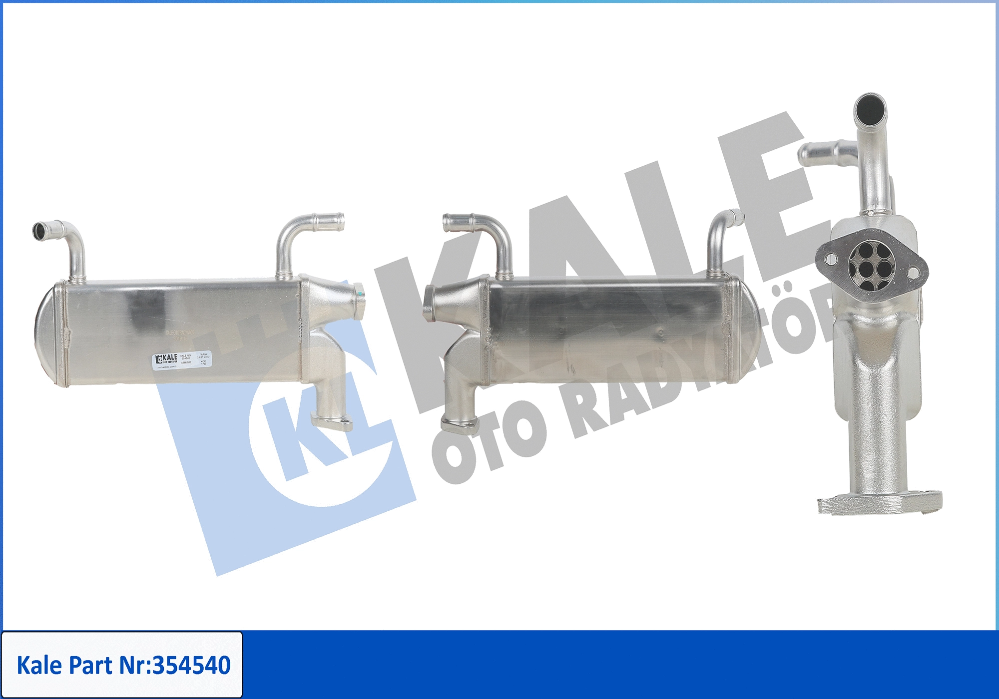Cooler, exhaust gas recirculation (354540)
