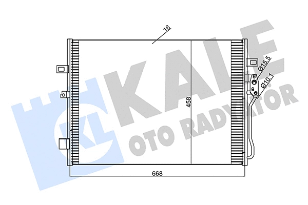 Condenser, air conditioning (345680)