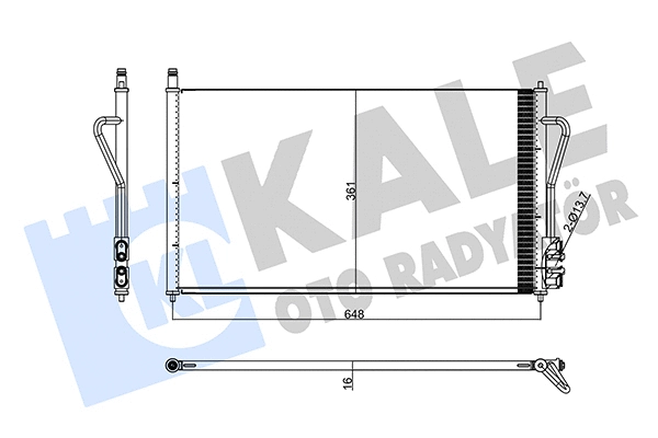 Condenser, air conditioning (358240)