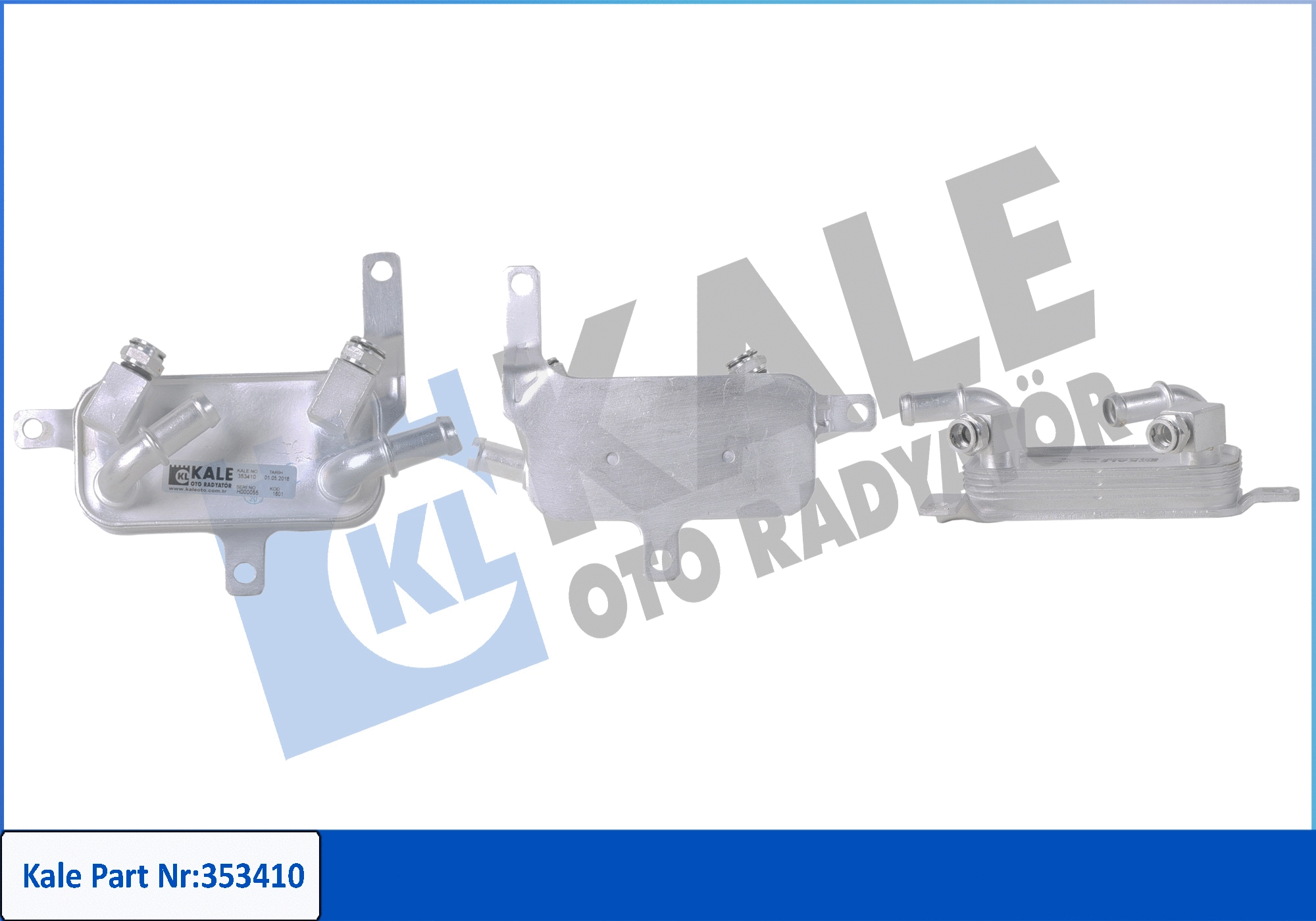 Oil Cooler, engine oil (353410)
