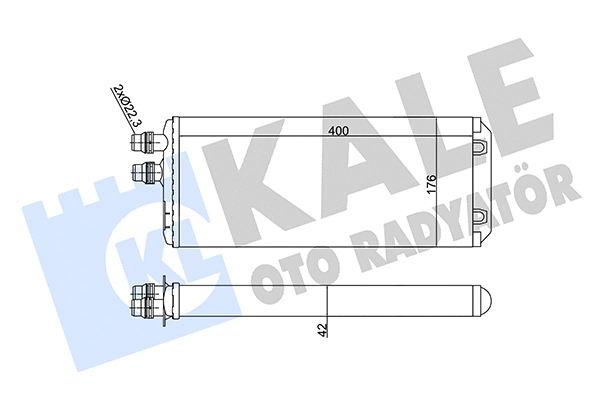 Heat Exchanger, interior heating (351755)