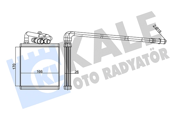 Heat Exchanger, interior heating (346545)