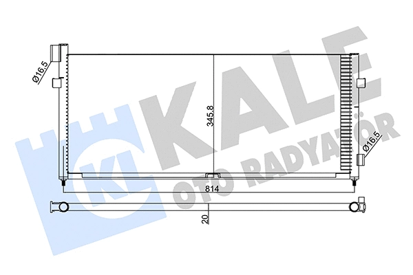 Condenser, air conditioning (350430)