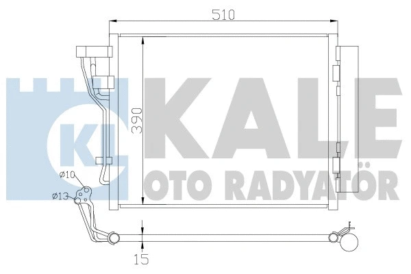 Condenser, air conditioning (391600)
