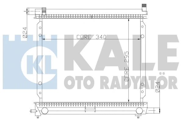 Radiator, engine cooling (361300)