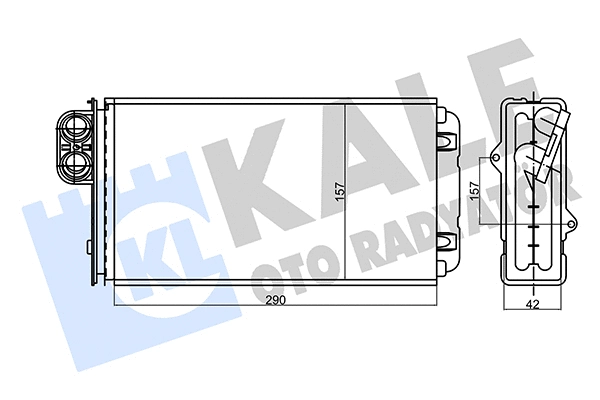 Heat Exchanger, interior heating (356225)