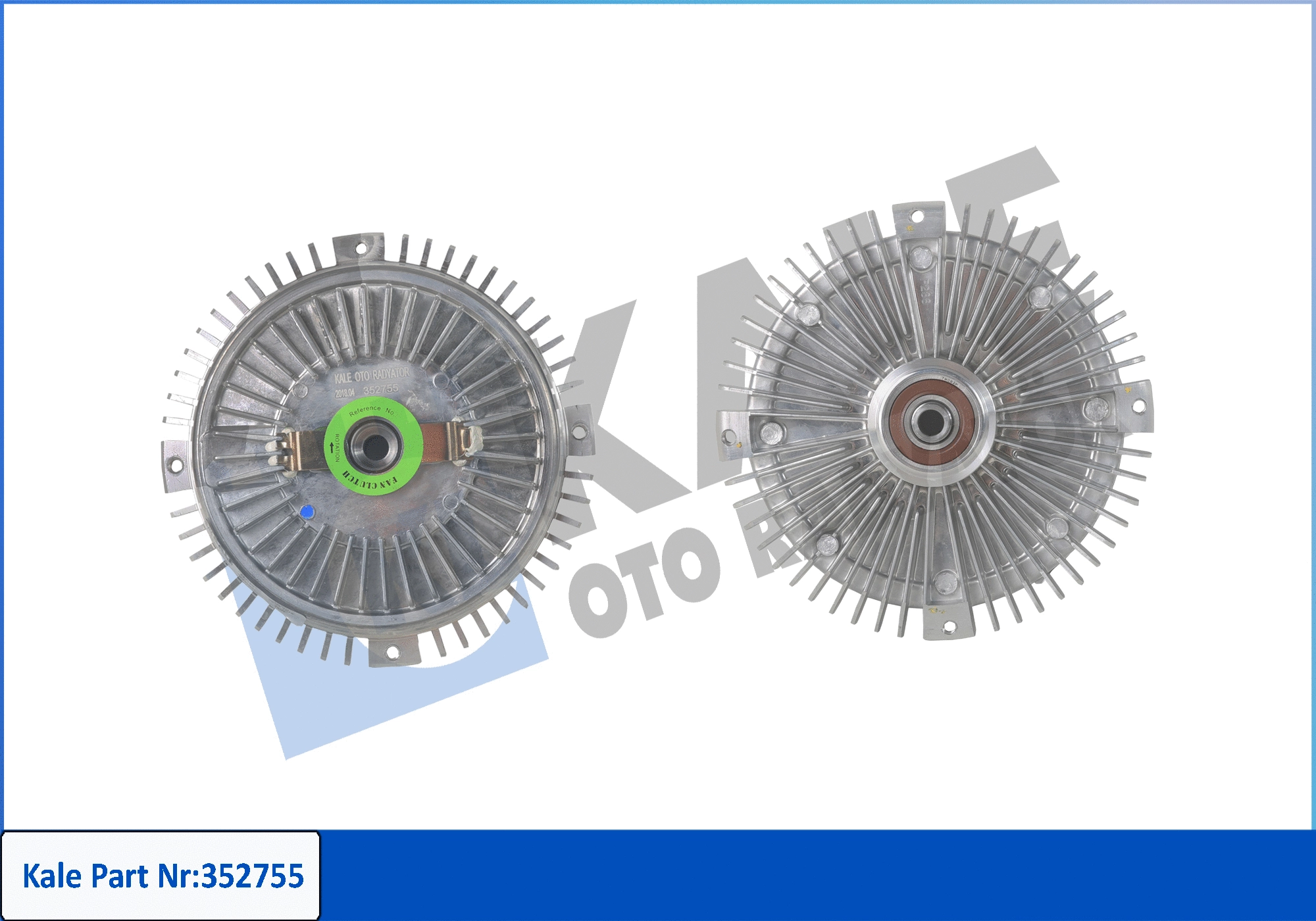 Clutch, radiator fan (352755)