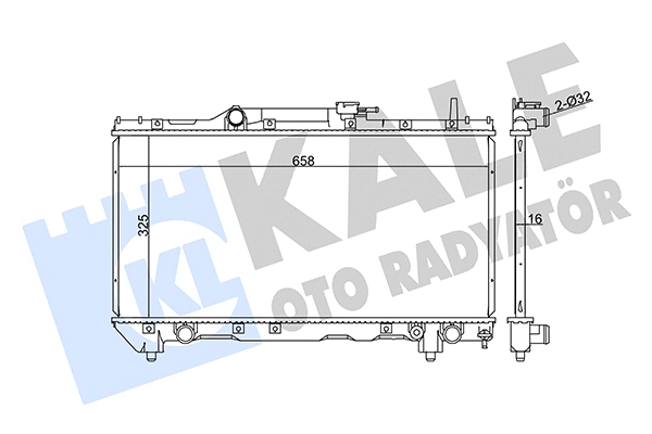 Radiator, engine cooling (351920)