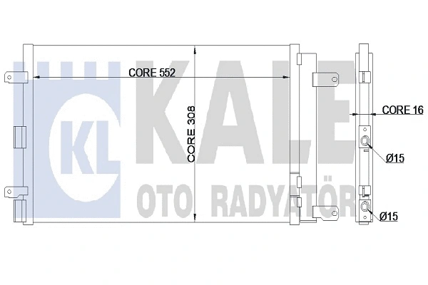 Condenser, air conditioning (345355)