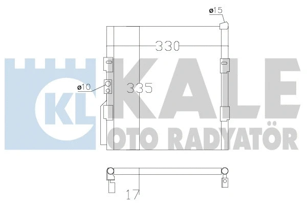 Condenser, air conditioning (386800)