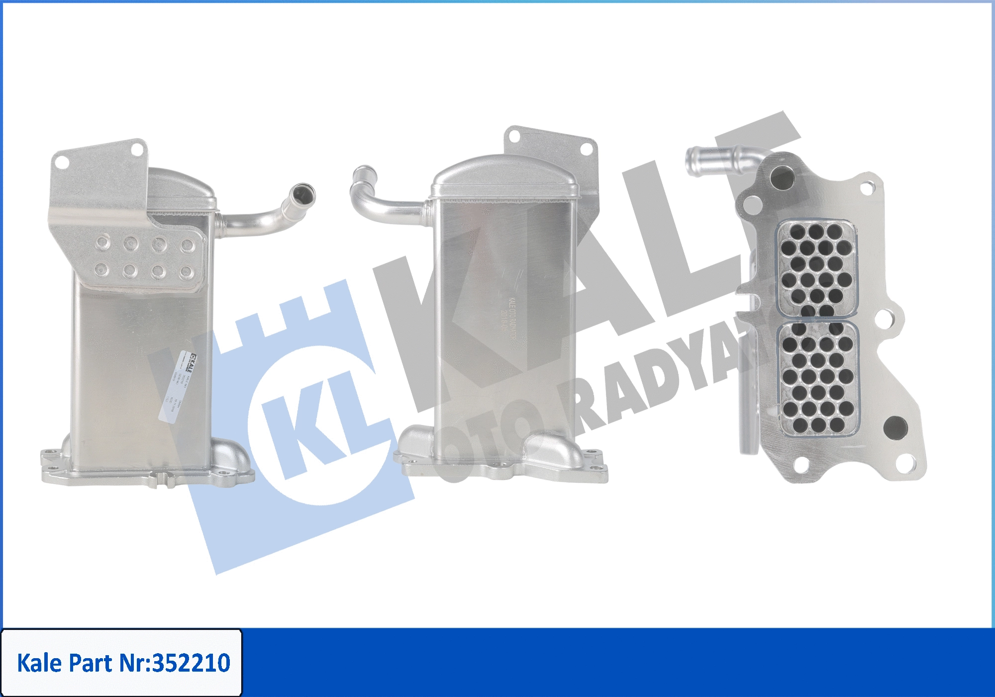 Cooler, exhaust gas recirculation (352210)
