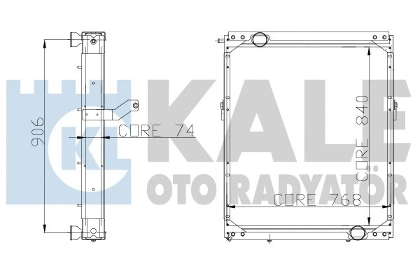 Radiator, engine cooling (115200)