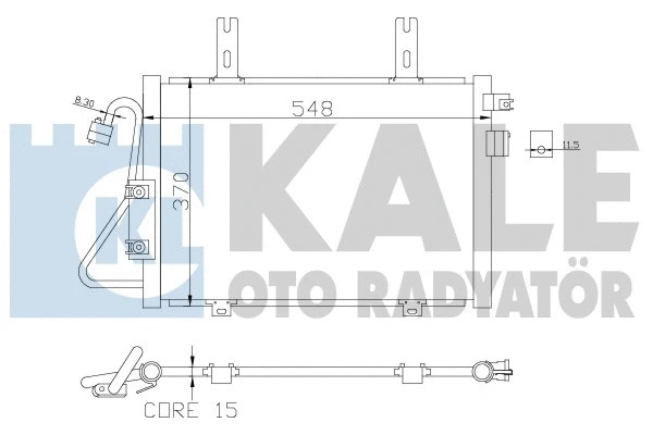 Condenser, air conditioning (389400)