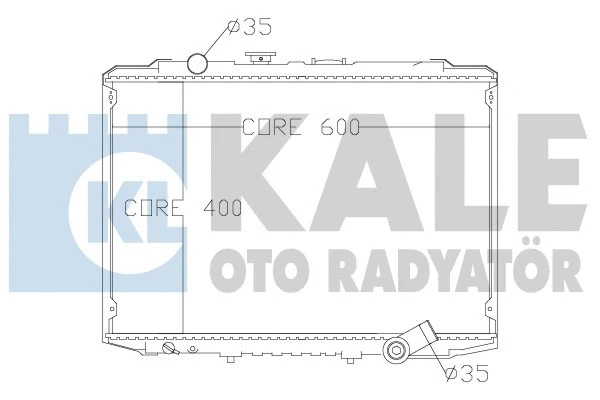 Radiator, engine cooling (342290)