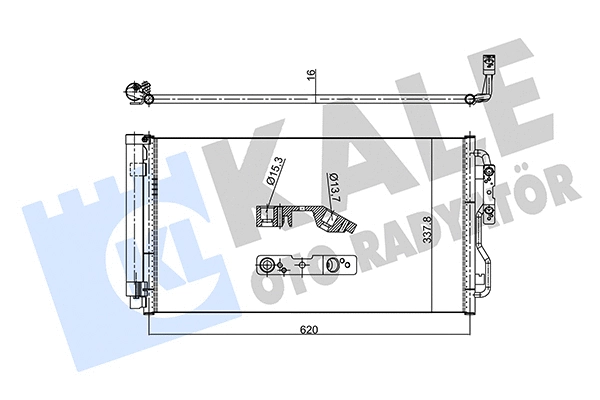 Condenser, air conditioning (358715)