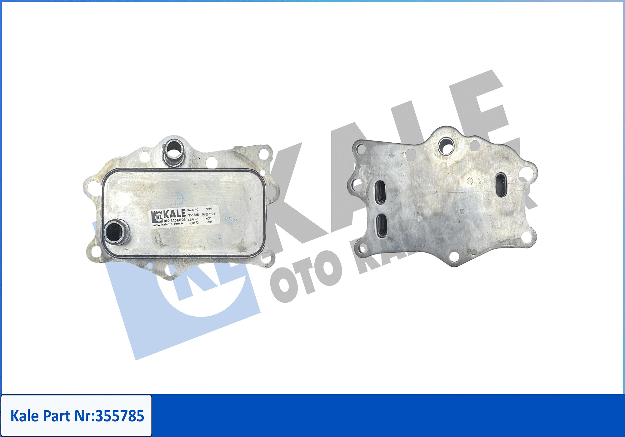 Oil Cooler, engine oil (355785)