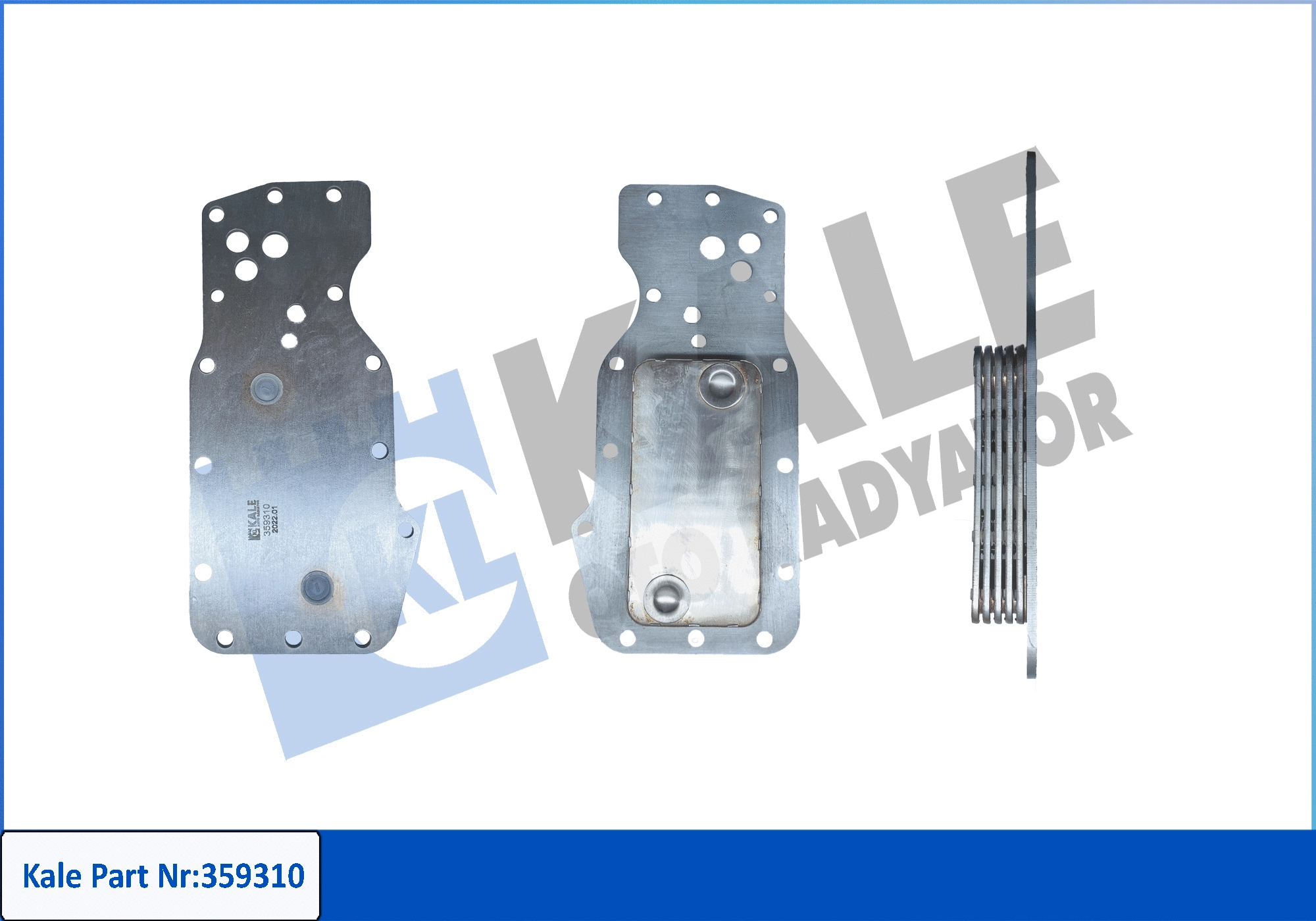 Oil Cooler, engine oil (359310)