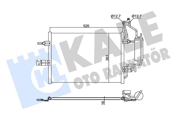 Condenser, air conditioning (382495)