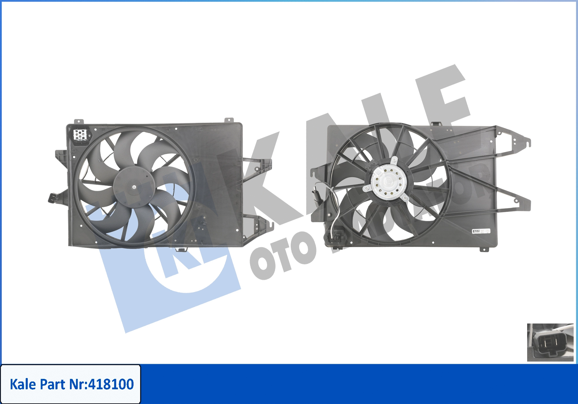 Fan, engine cooling (418100)