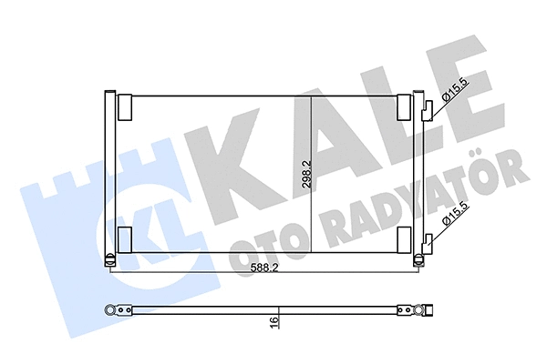 Condenser, air conditioning (353210)