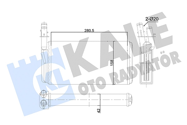 Heat Exchanger, interior heating (346525)